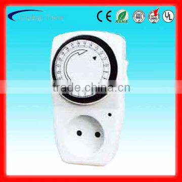 GT3-2205 Danish style 3500W 24 hours programmable mechanical timer with CE