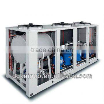 air cooled water cooler with screw refrigeration compressor