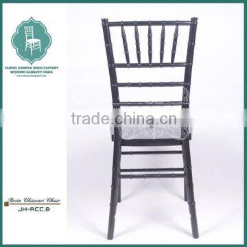 resin plastic wedding chiavari tiffany chair with cushion