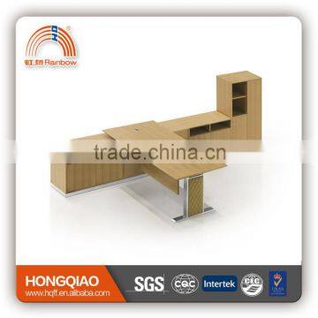 DT-06 L-shape T-shape computer table MDF office table                        
                                                Quality Choice