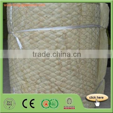 Rock Mineral wool 100kg m3 Heating Insulation And Fireproof Rock Mineral Wool