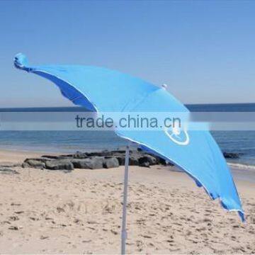 2m Windproof Blue Color Promotional Parasol Wedding photo-4