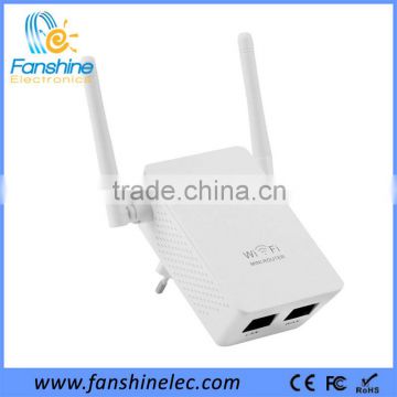 Fanshine High Quality Outdoor 300Mbps 802.11ac Wifi Repeater Router with External 2 Antennas