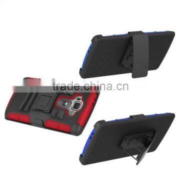 Rugged Hybrid Belt Holster Hard Case,shockproof case for LG G4