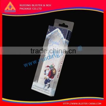 Ruiding supplies Printed black plastic PVC box packaging,offset printed pvc box