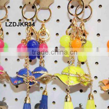 fashion hat shaped keychains LZDJKR34