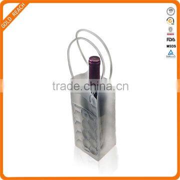 Reusable Portable PVC Gel Pack Bottle Cooler for Wine