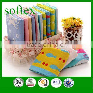 100% cotton wholesale luxury soft and thin cool face towel size