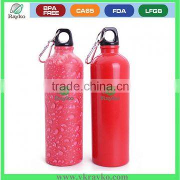 Custom aluminium sport water bottle