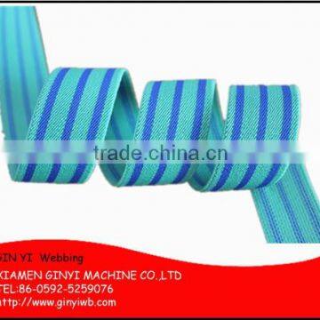 High Quality Black And White Stripe Polyester Webbing Made In China photo-5