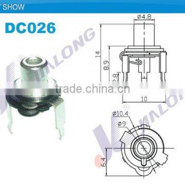 DC-026 With 2 Pin 50V 0.5A DC Mini Power Jack Connector