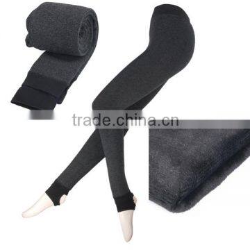 9006-1 In-stock fuzzy inner Thermal winter leggings for women