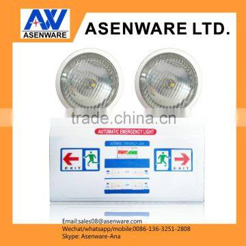 twin emergency lights asenware with indicator sigh