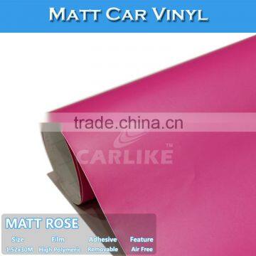 Wholesale Price Body Wrap PVC Sticker Matt Vehicle Colored Vinyl Film