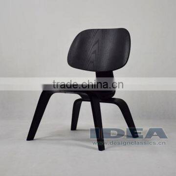 Replica Charles Plywood Lounge Chair - Black Color photo-3