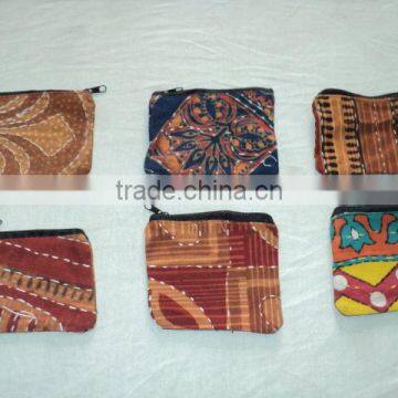 cotton coins purses wholesale printed