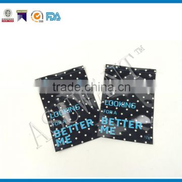 Factory wholeseal heat sealed facial mask aluminum foil bag