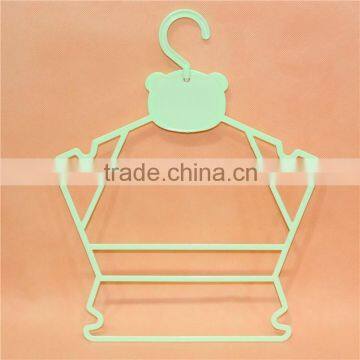 Colored Plastic Kids Frock Clothes Hanger Kids Clothes Hanger photo-2