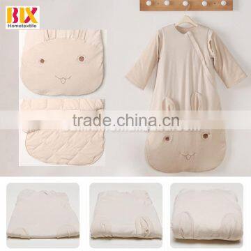 Hebei Textile Cotton Cute Animal Design Thick Winter Girls Sleeping Bag photo-2