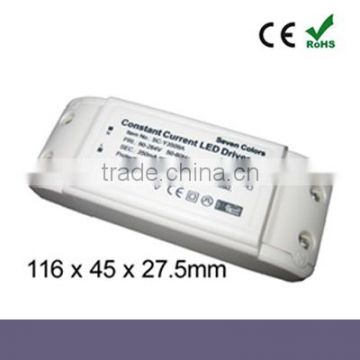 Indoor 9W 350mA Constant Current LED Power Supply(SC-Y3509)