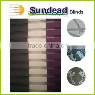 Panel curtain and blinds glide effortlessly on carrier track blackout easy install and home decor use for Living Room blinds