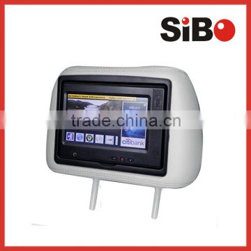 7 Inch Headrest Advertising Touch Screen for Taxi