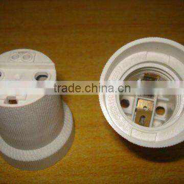 new products:plastic lamp holder( E27 plastic bugle)