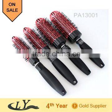 Nano ionic hair straightening brush for hair salon products