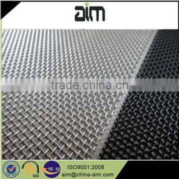 Top quality square decorative Stainless Steel Woven crimped wire mesh