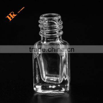 Cuboid Empty Nail Polish Bottle Empty Glass Bottle