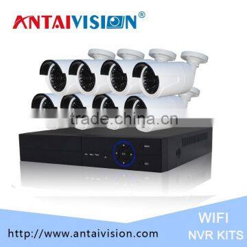 2016 New Arrival and best selling dvr kit 8 channel h.265 ip camera System wireless ip cctv camera system Kit