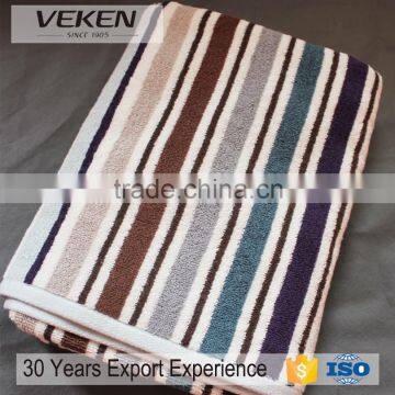 Advanced processing machine soft hand feeling cotton bath sheet