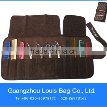 2015 barber carry bag,leather baber carry bag,genuine leather barber bag