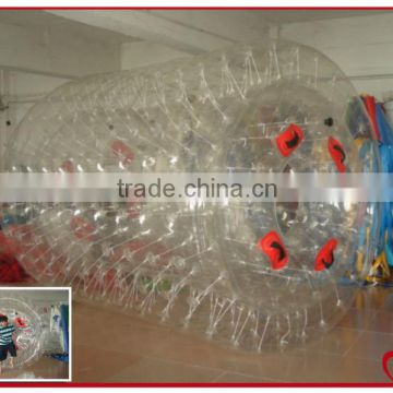 hot colorful Inflatable Water Roller for sale/Top quality inflatable water ball roller