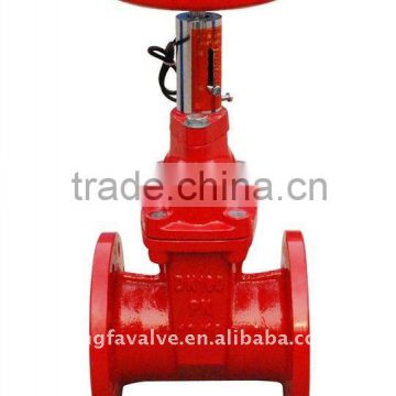 signal cast iron non rising stem gate valve