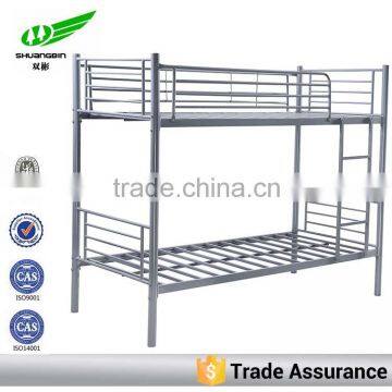 White Double Latest Metal Bed Designs