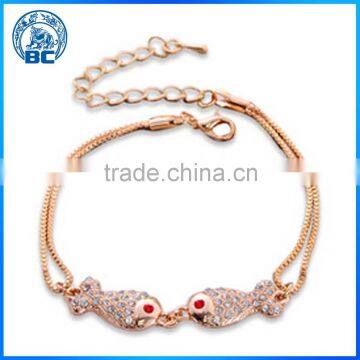 Fashion Ladies Wild Fish Full Of Diamond Bracelet Fashion Bracelet