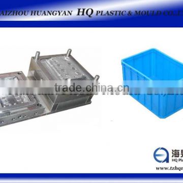 manufacturing plastic injection crate mould for export