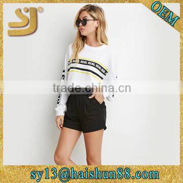 Real Graphic Cropped 100% Polyester Custom Sweatshirts and Hoodies Quality Choice photo-2