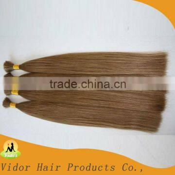 Indian Remy Human hair bulk Silkly Straight Style Indian Human Hair Extension