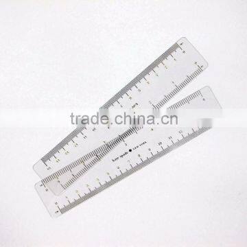 School Kids Name Printed Custom 15cm Plastic Optical Ruler Wholesale photo-4