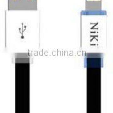 mfi led charging cable for iphone 6 cable with led lamp cable with mfi certificate 1m cord for iphone5s/ipad mini