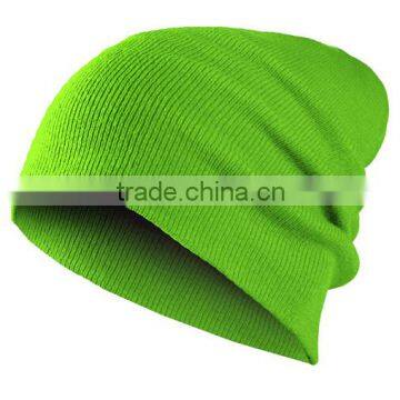 Fashion green beanie with custom label,ski beanie hat,summer beanie hats