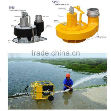 urban gas pipeline emergency repairing hydraulic trash pump