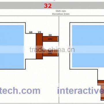 DEFI 55" Interactive touch Foil 16:9 format from $195