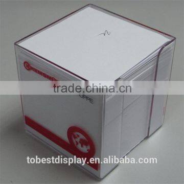 Cheap acrylic memo holder,memo box, acrylic memo box