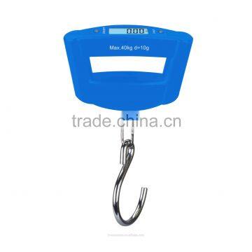 40kg ABS plastic digital luggage scale with portable design