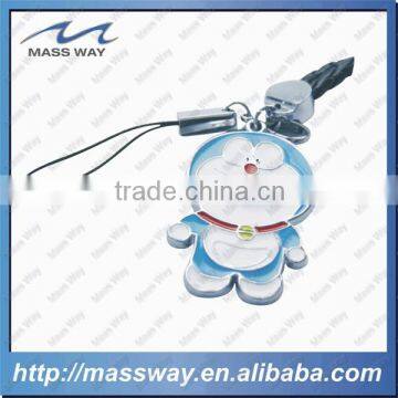 Lovely 3D Bell Custom Printing Aluminum Mobile Phone Pendant photo-2