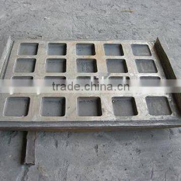 high manganese steel crusher part ---jaw plate