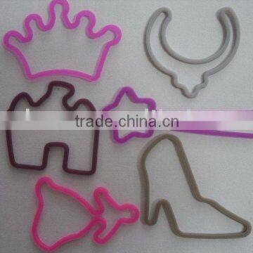 silicone shape bracelet